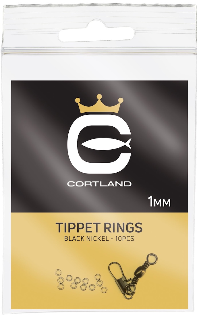 Cortland Tippet Rings 10 pc Pack - Pitzenbauer Vorfachringe mit Einfädelhilfe