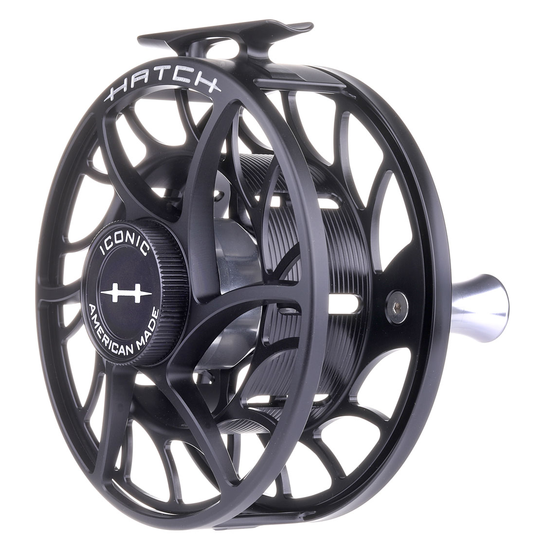 P-23098_Hatch-Iconic-Fly-Reel-Fliegenrolle-Large-Arbor-black_silver_detail_