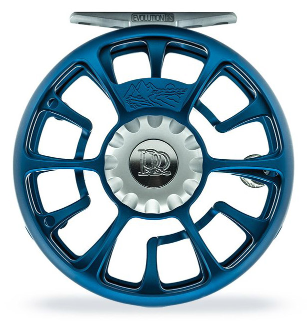 Ross_Evolution_FS_Fliegenrolle_matte_blue_1 Ross Reels Evolution FS Fliegenrolle matte blue