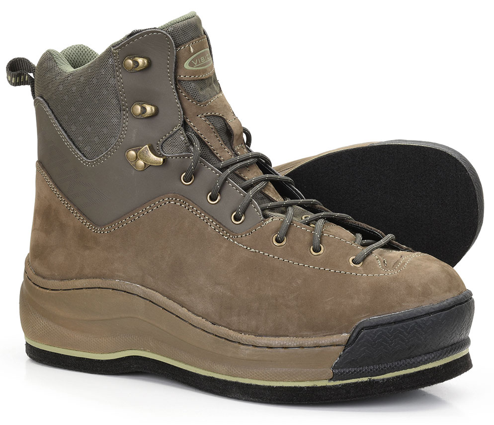 Vision Nahka Watschuh mit Filzsohle