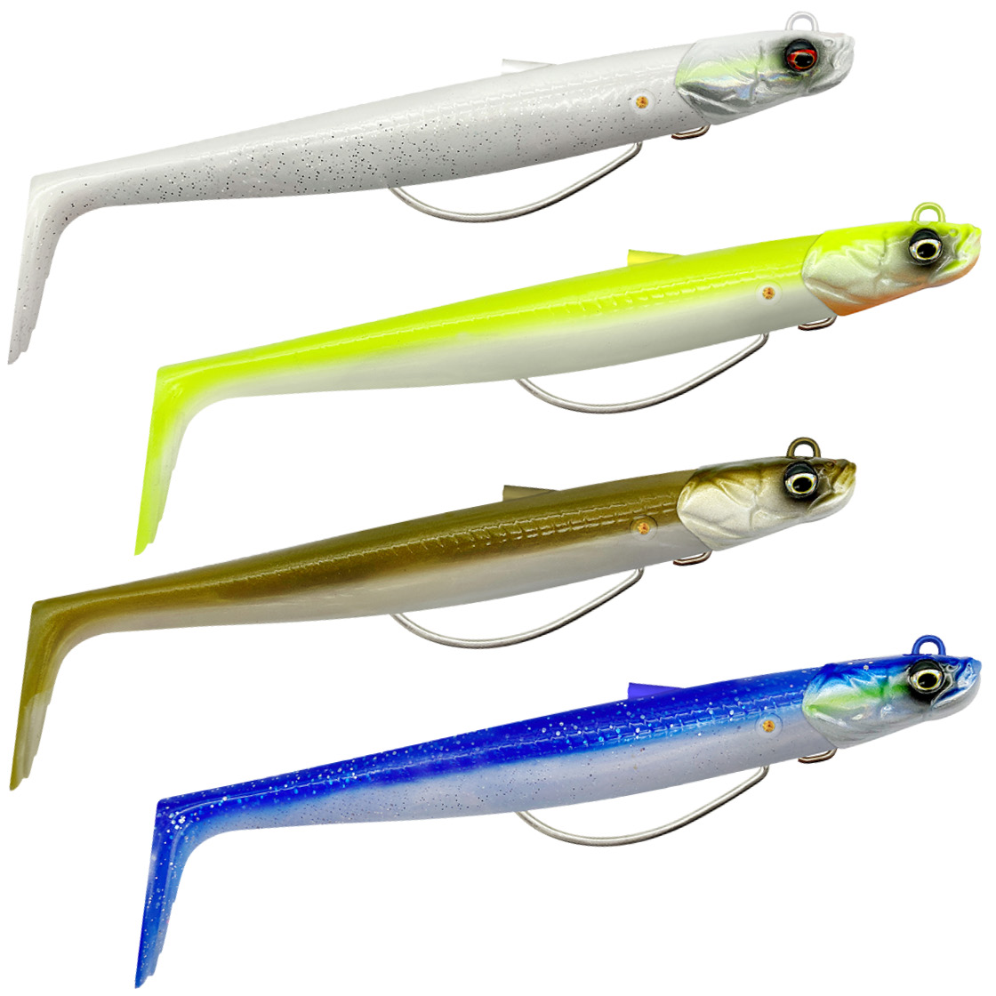 Savage_Gear_Sandeel_V2_-Weedless_TITEL Savage Gear Sandeel Sandaal Gummiköder 13 cm 31 g