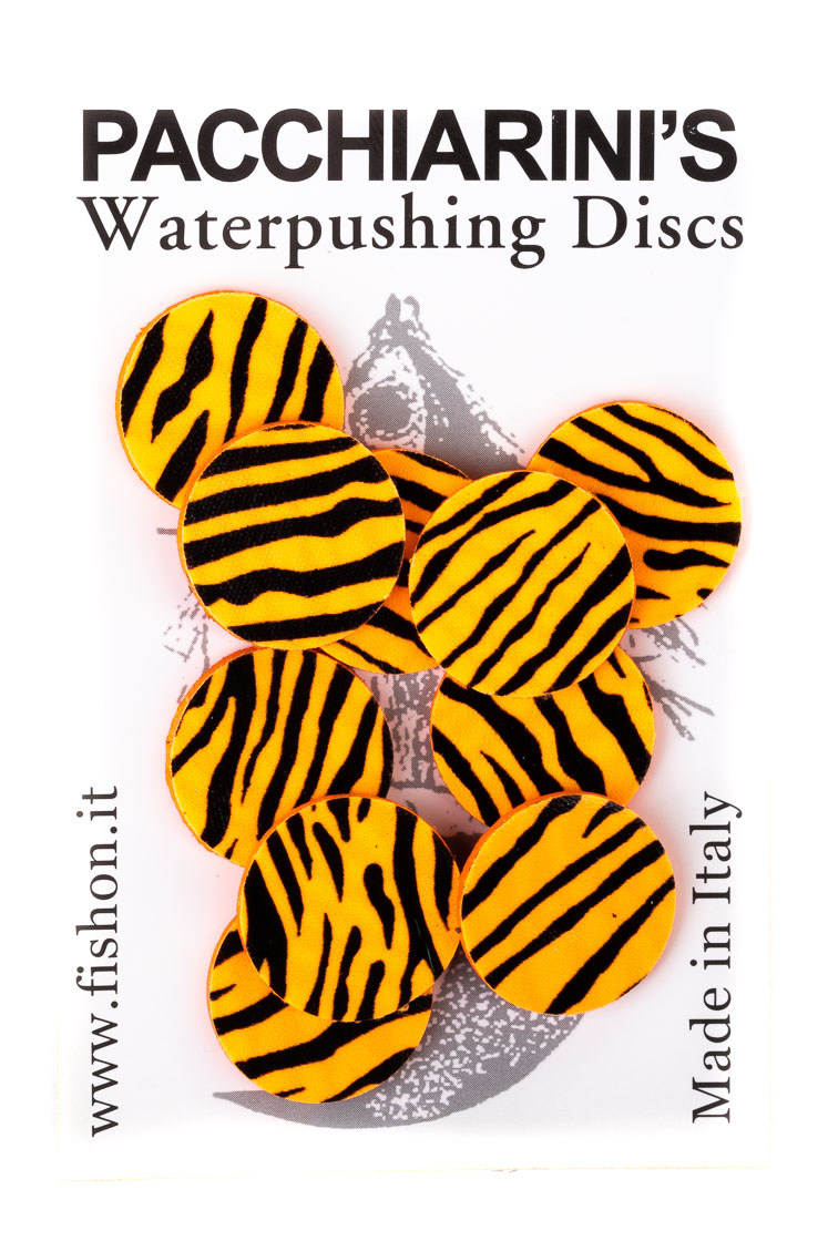 P-16210-5_Pacchiarini-Waterpushing-Disc-orange-fluo-barred orange fluo barred