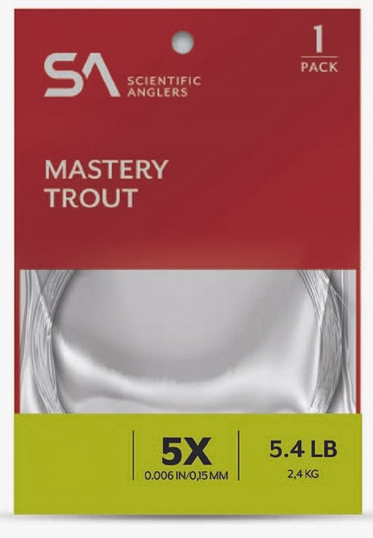 Scientific Anglers Mastery Trout Tapered Leader 7,5 ft Vorfach
