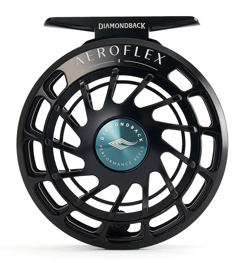 Diamondback_Aeroflex_Freshwater_Fliegenrolle_black_4 Diamondback Aeroflex Freshwater Flyreel - Full Frame Euro Nymph Fliegenrolle