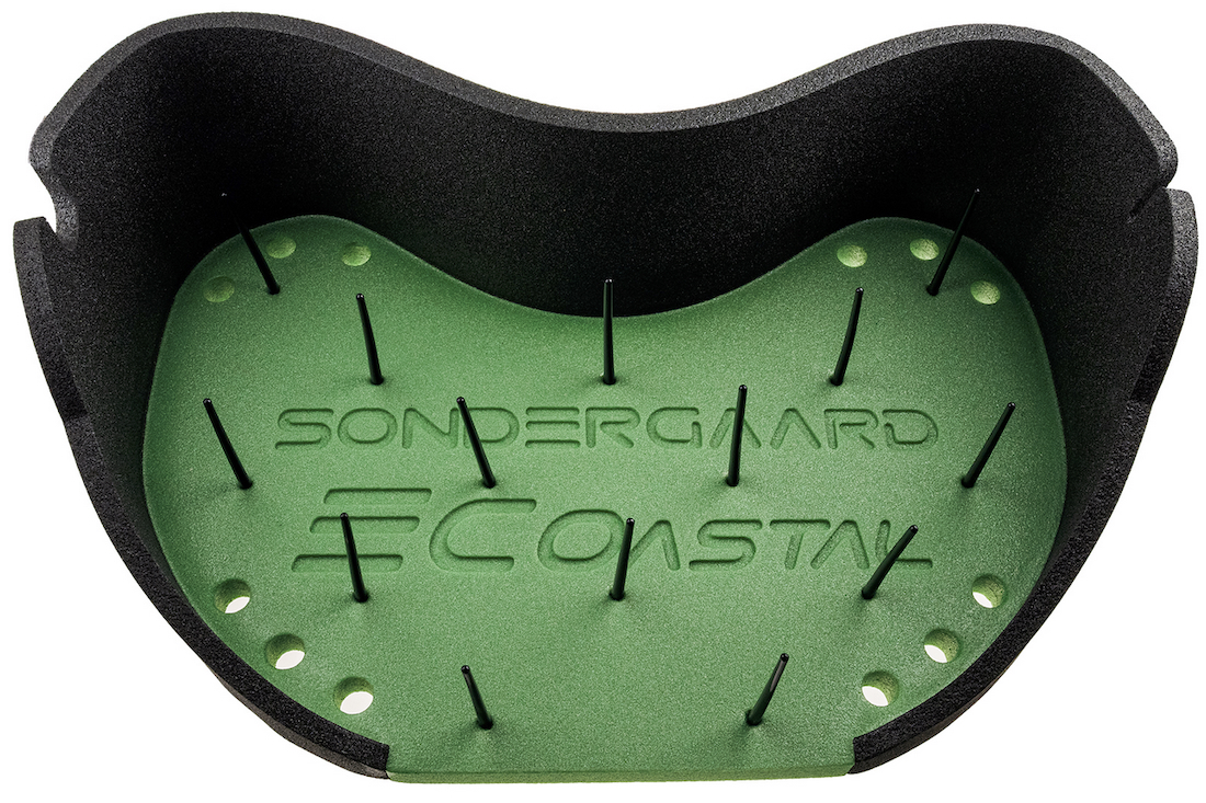 Sondergaard Schnurkorb Coastal Stripping Basket pike dark camo belt