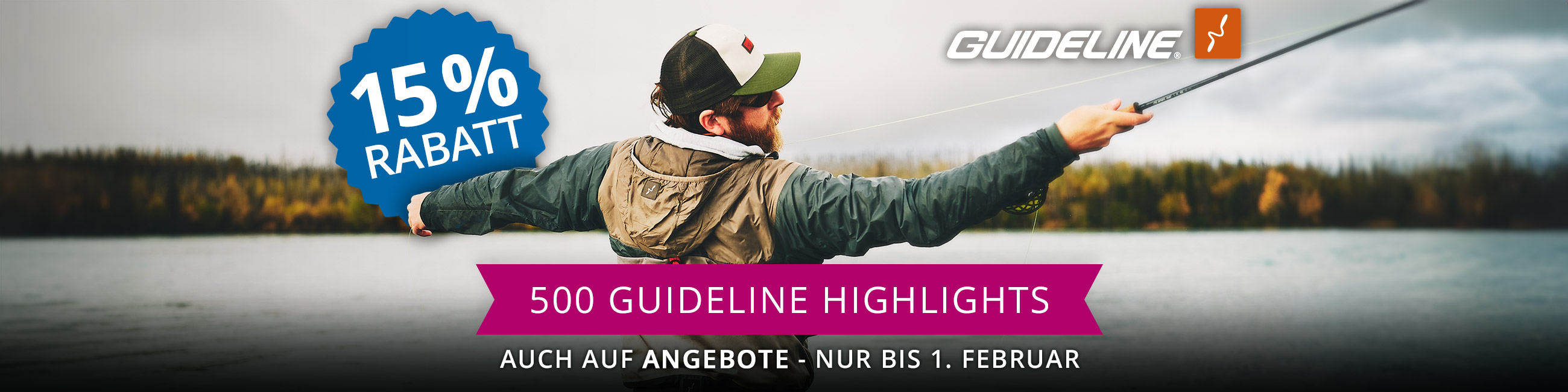 15% auf ausgewählte Guideline Produkte bis 01.02.