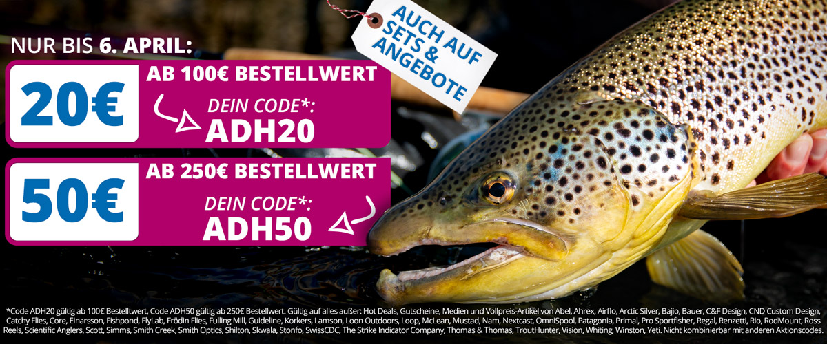 20€ oder 50€ Rabatt mit Code ADH20 oder ADH50