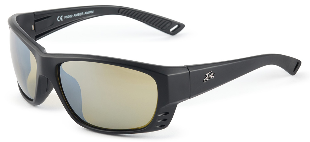 Fortis Eyewear Finseeker Polarisationsbrille Amber AMPM Silver XBlok