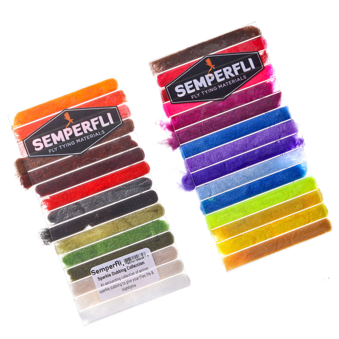 Semperfli Sparkle Dubbing Dispenser Range 2 30 Dubbings