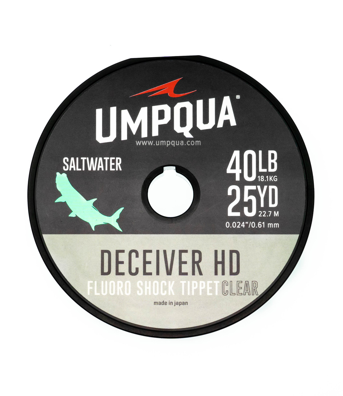 Umpqua Deceiver HD Salt Water Shock Tippet Fluorocarbon 25yds Vorfachmaterial