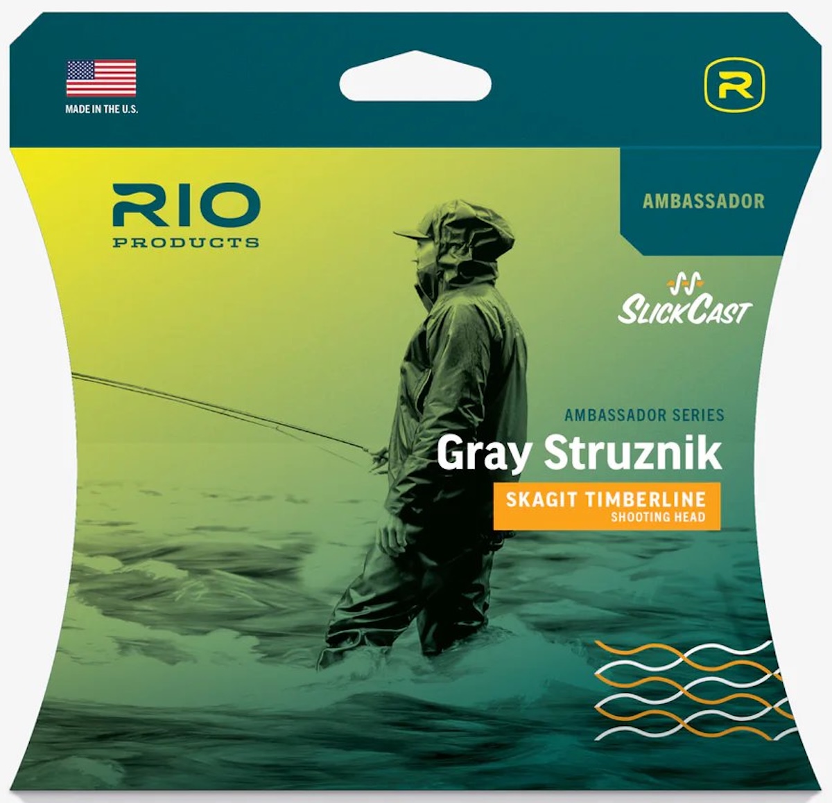 Rio Ambassador Series Gray Struznik Skagit Timberline Compact & Progressive 5,5 m Shooting Head