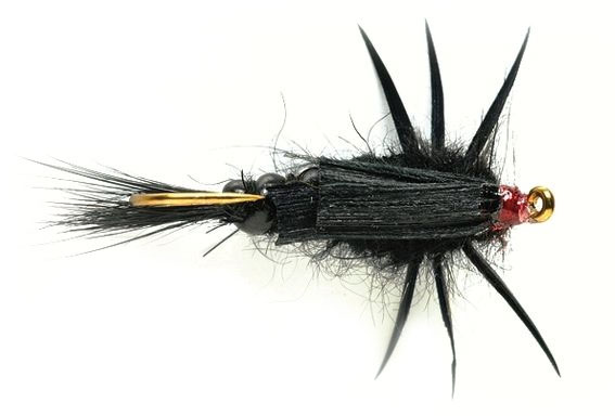 Fulling Mill Nymphe - Cols Creeper Weighted black