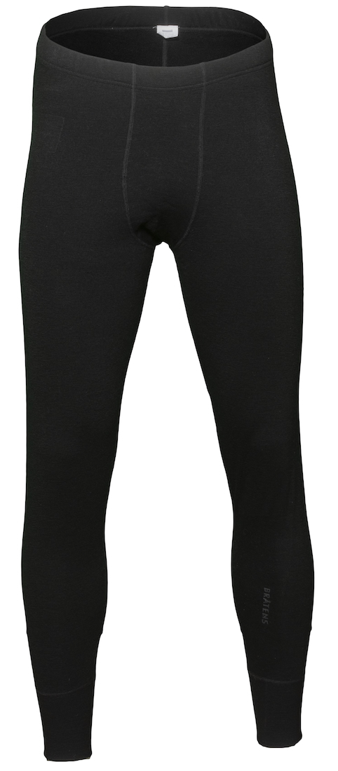 P-28042_Bratens_-Merino_Terry_Long_Unterhose_ Bratens 100% Norway Merino Wool Terry Longs Unterhose extra warm black