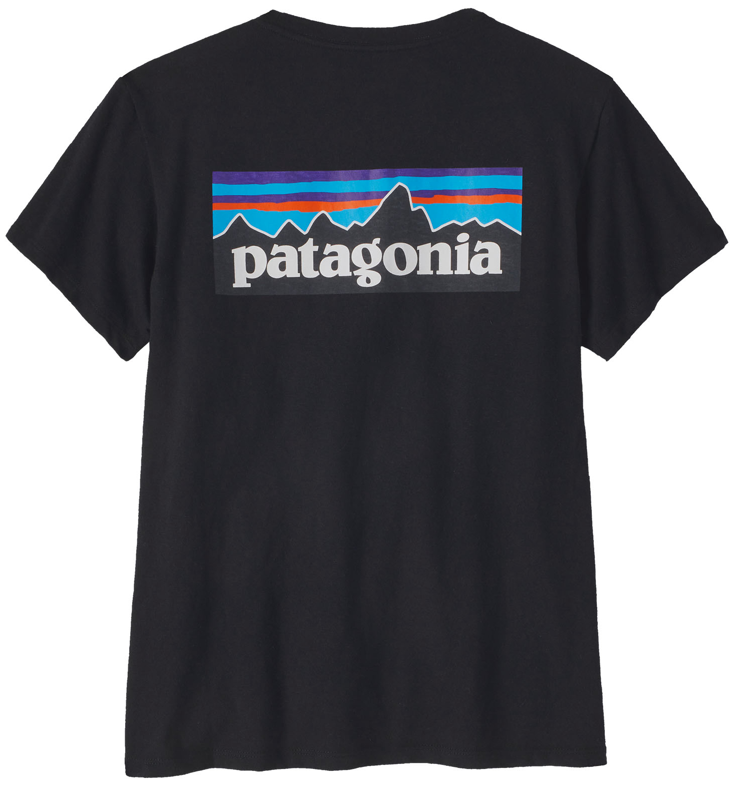 Patagonia W's P-6 Logo Responsibili-Tee BLK - Black Patagonia W's P-6 Logo Responsibili-Tee BLK - Black