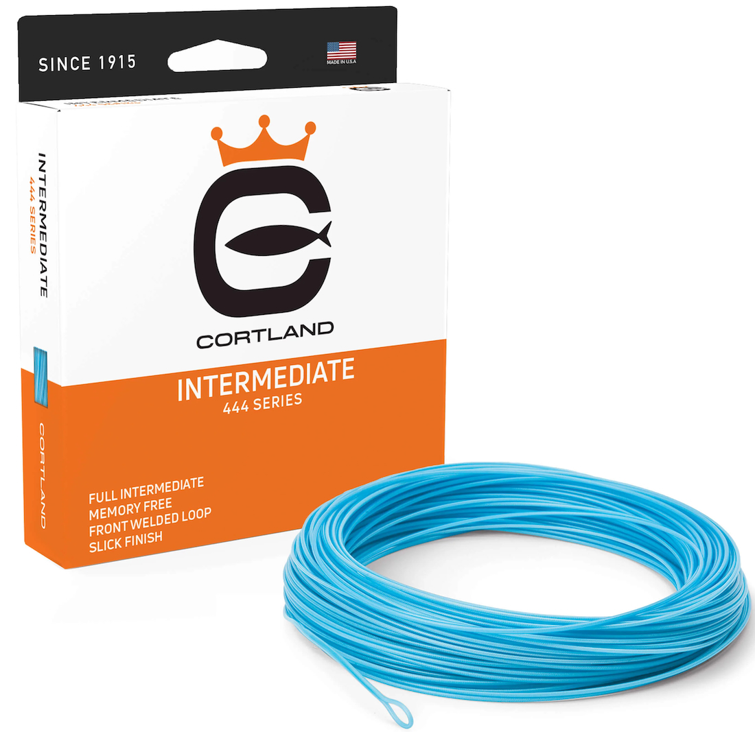 P-28520_Cortland_444_Series_Sea_Trout_INtermediate_Ice_Blue_ Cortland 444 Seatrout Intermediate Flyline Ice Blue Fliegenschnur