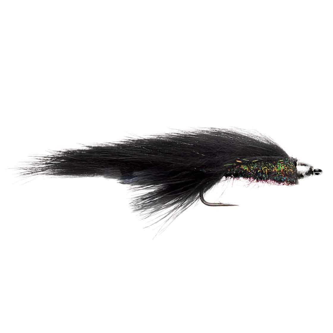 P-16348-Catchy-Flies-Streamer-CF92-UH-Zonker-black Bindebeispiel