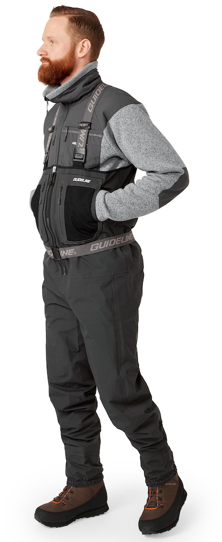 P-12248_Guideline_Laxa_2-0_Waders_2 Das Model misst 184cm/78kg (6'1"/172lbs) und trägt Größe Medium Long