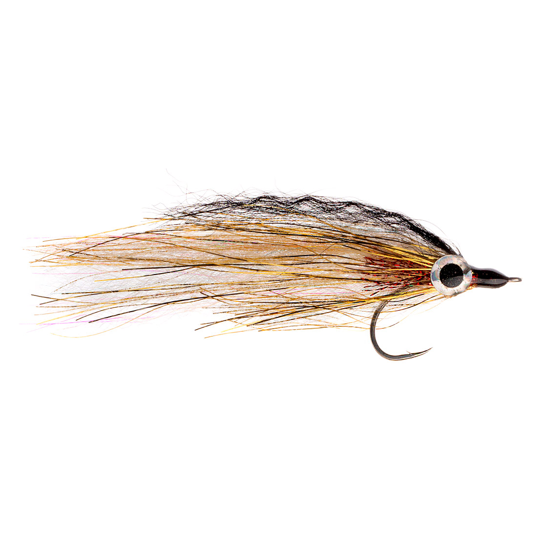 Fishient H2O Streamer - Flashy Profile Baitfish gold & black