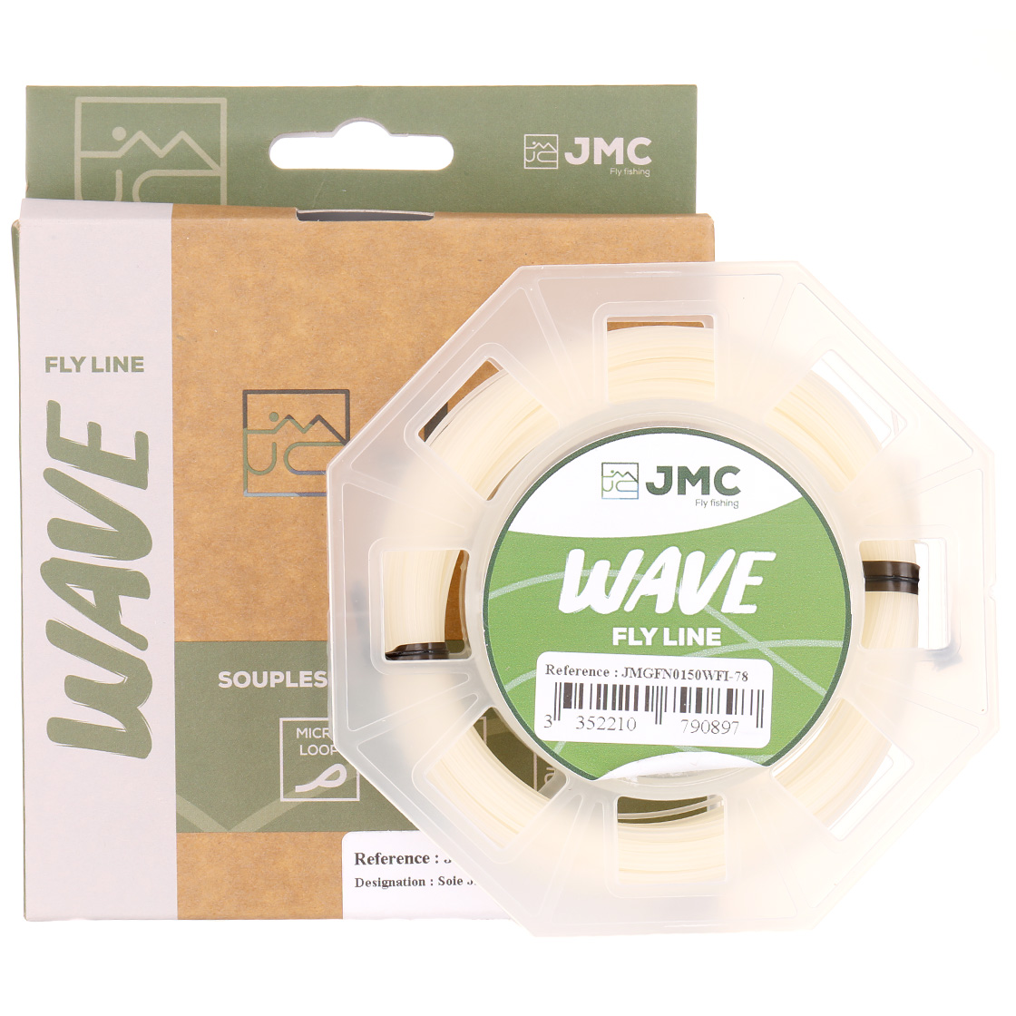 JMC Wave WF Clear # 7/8 Seatrout Intermediate  Fliegenschnur