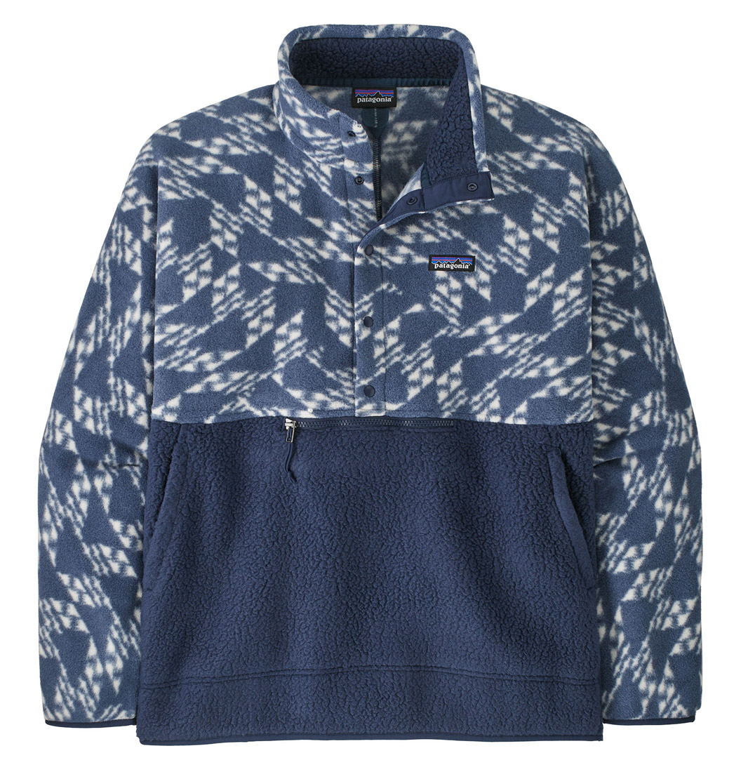 Patagonia_Retro_Pile_Half_Zip_Pullover_NENA_7 Patagonia M's Retro Pile 1/2 Snap Pullover NENA