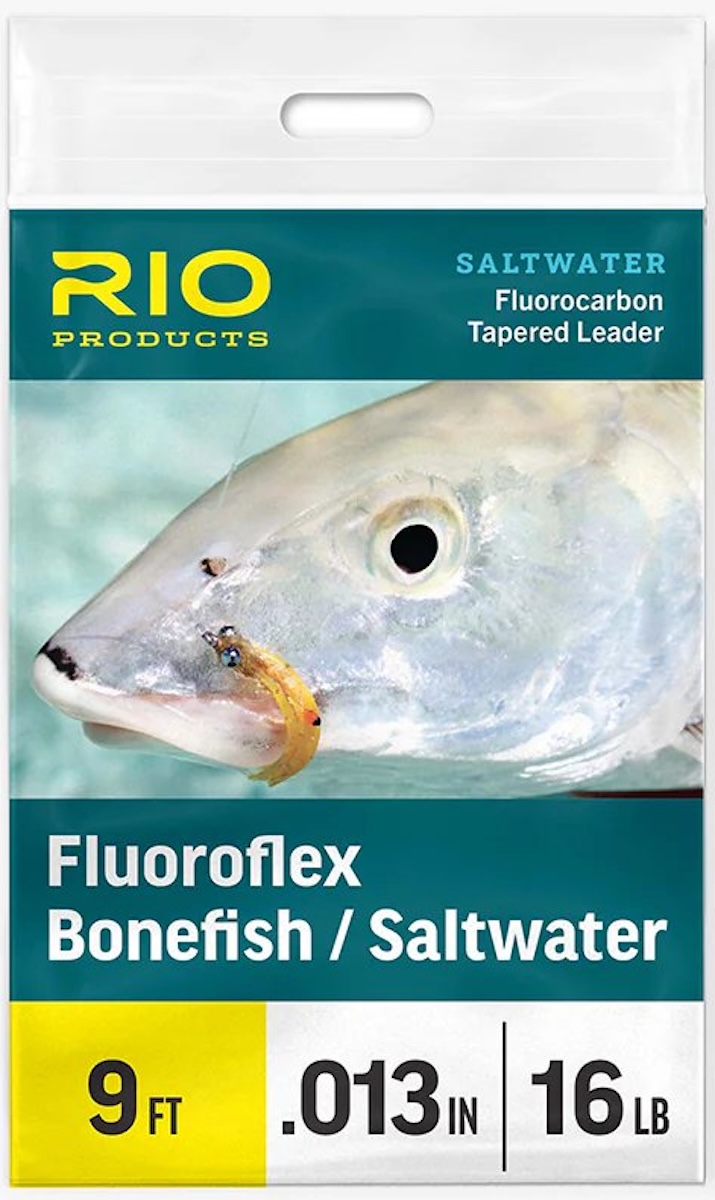 Rio Fluoroflex Saltwater 9 ft Tapered Fluorocarbon Leader Vorfach