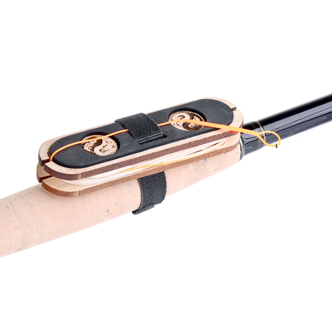 Zen Tenkara Line Holder Handcrafted Wood