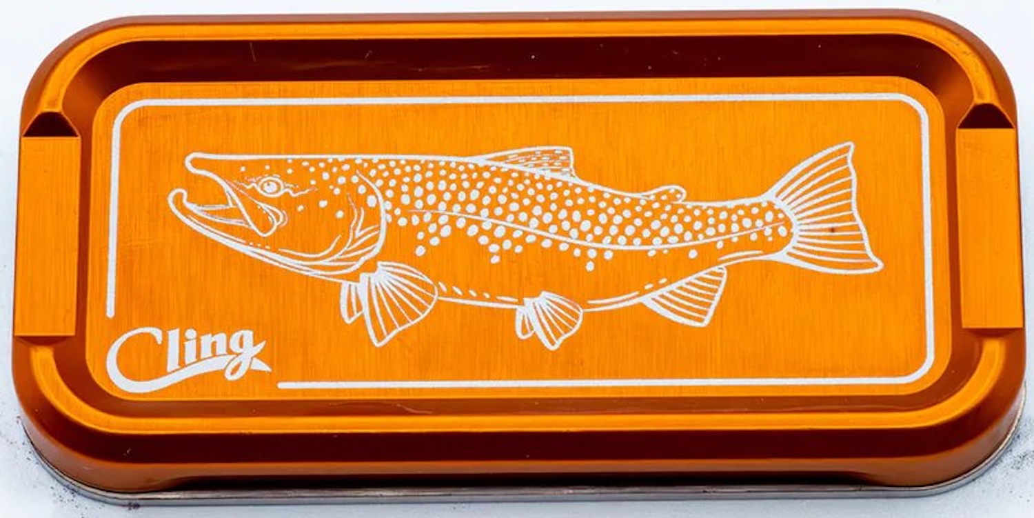 Cling Mag Grab Doublestack Mountain Brown Magnetischer Fliegenhalter