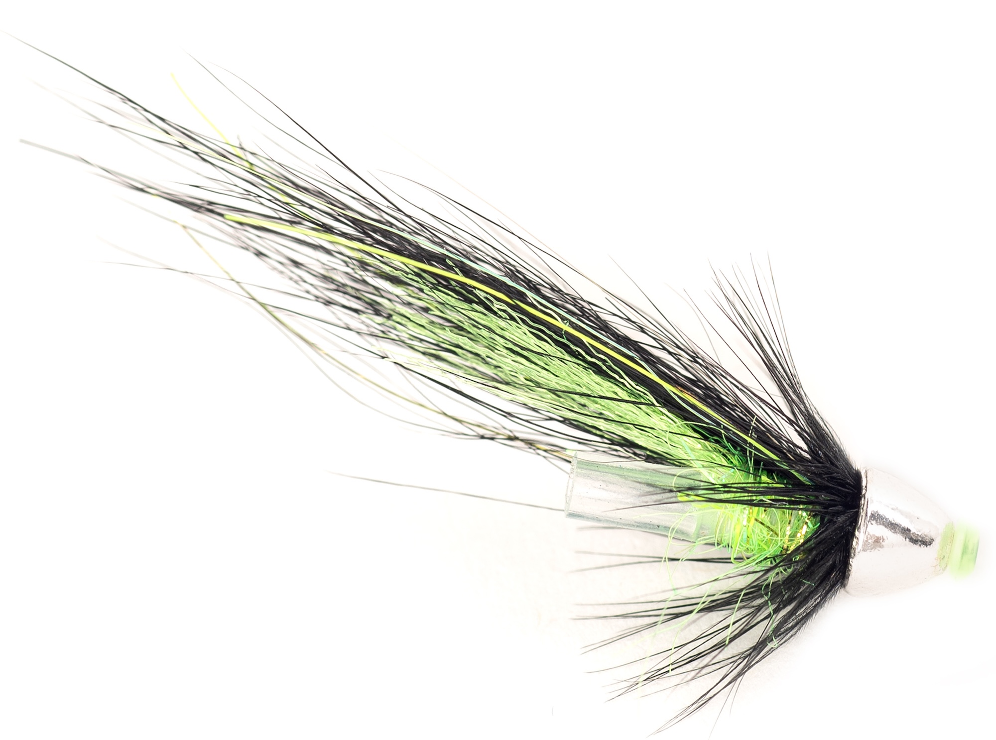 Guideline Lachsfliege Green Butt Tungsten Micro Cone 3.5mm Tubenfliege