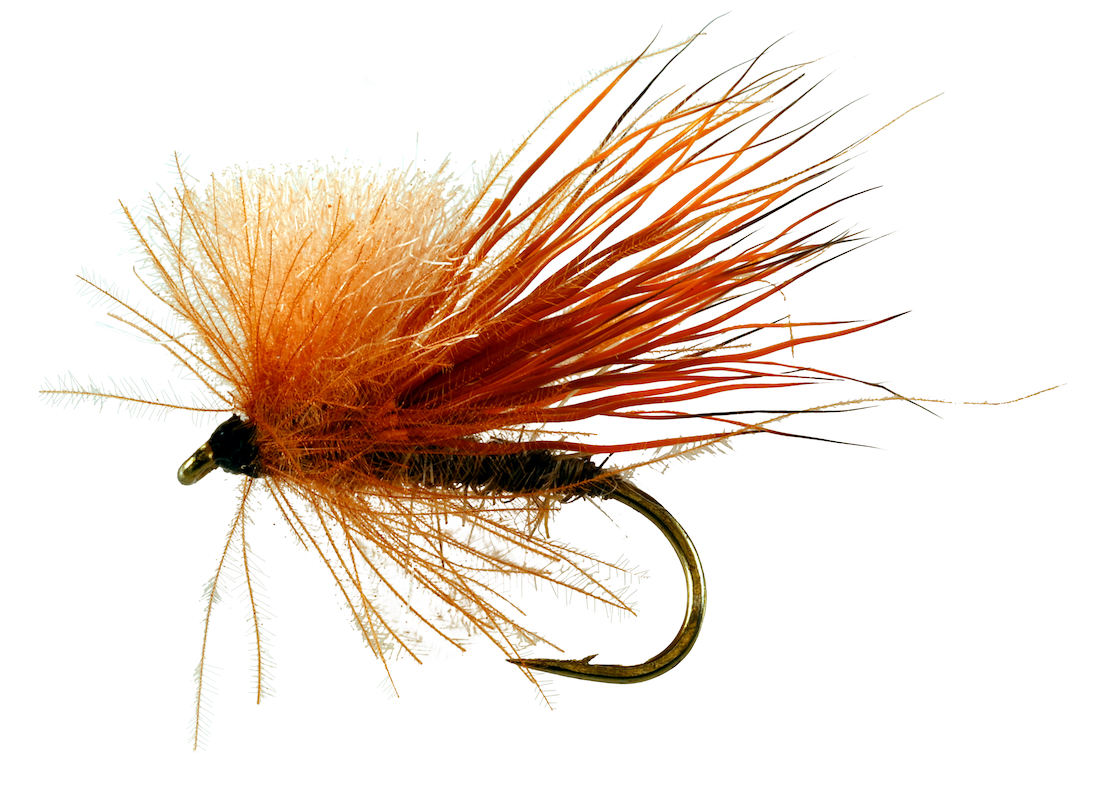 Catchy Flies Trockenfliege - CF11 CDC Deer Hair Caddis cinnamon