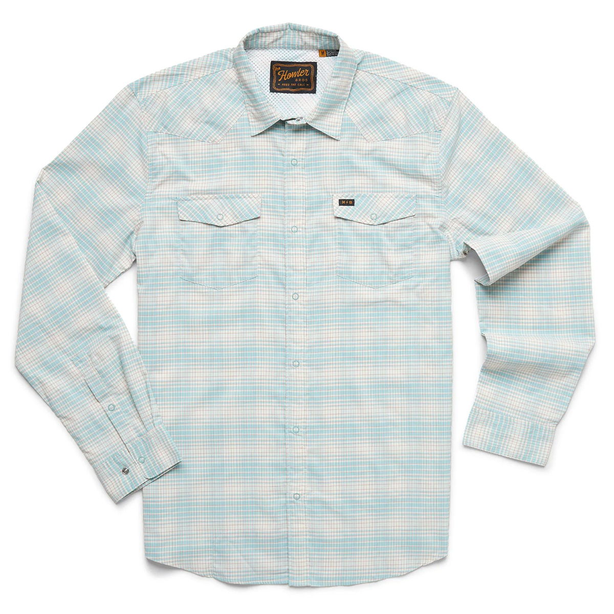 Howler_Brothers_H_Bar_B_Tech_Sunshade_Shirt_Longsleeve_eason_plaid_seafoam_1 Howler Brothers H Bar B Tech Sunshade Shirt Longsleeve - eason plaid : seafoam Sonnenschutz
