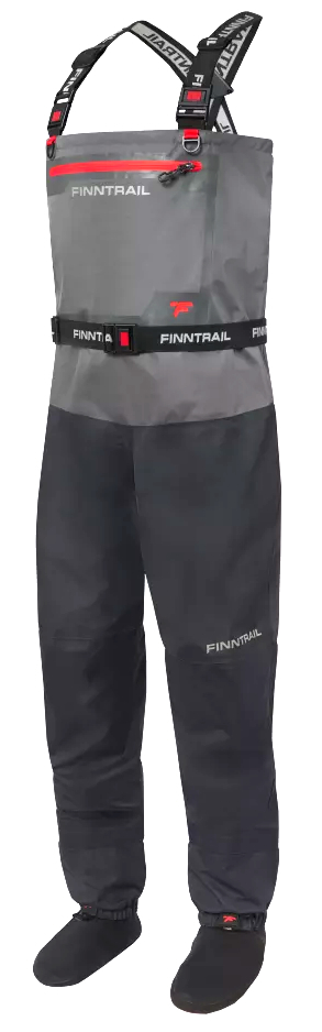 Finntrail Waders Wademan grey Wathose