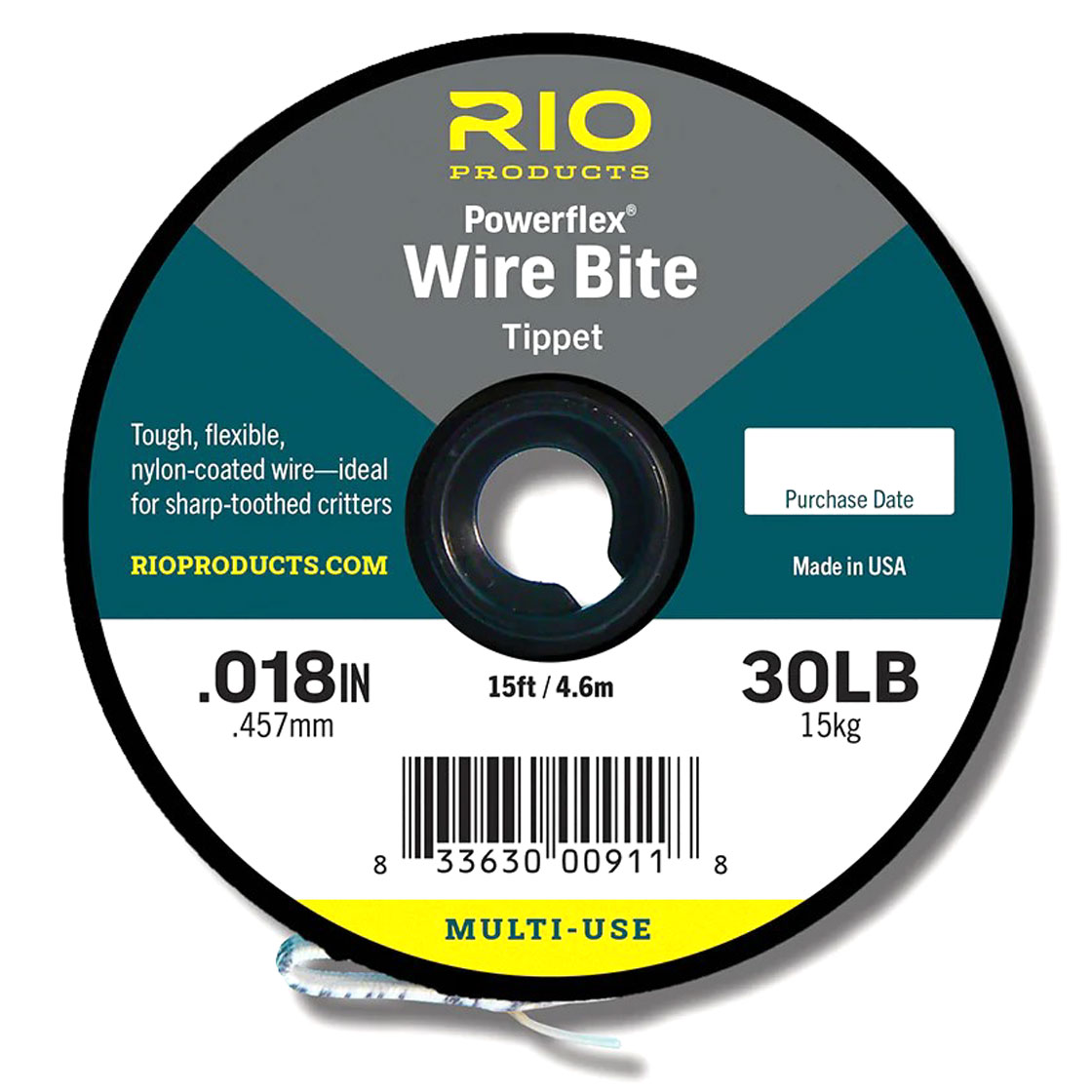 P-07284_Rio-Powerflex-Wire-Bite-Stahlvorfach Rio Powerflex Wire Bite Stahlvorfach