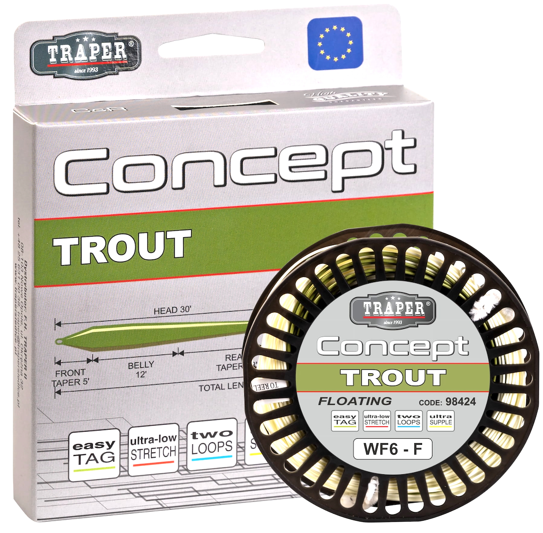 Traper Concept TROUT WF Floating Fliegenschnur