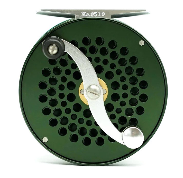 Iwana_Trout_Reel_green_2 Iwana Trout Series Fliegenrolle moss green
