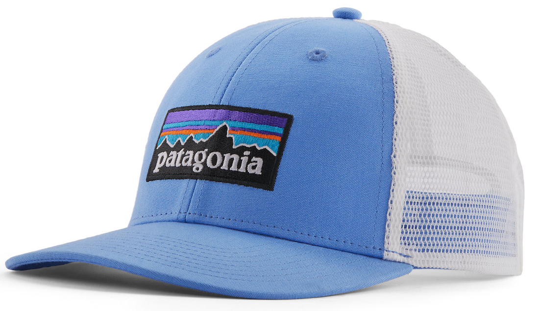 P-28194_Patagonia_LoPro_Trucker_Hat_P-6_Logo_ Patagonia P-6 Logo LoPro Trucker Hat Cap ABNB - Abundant Blue