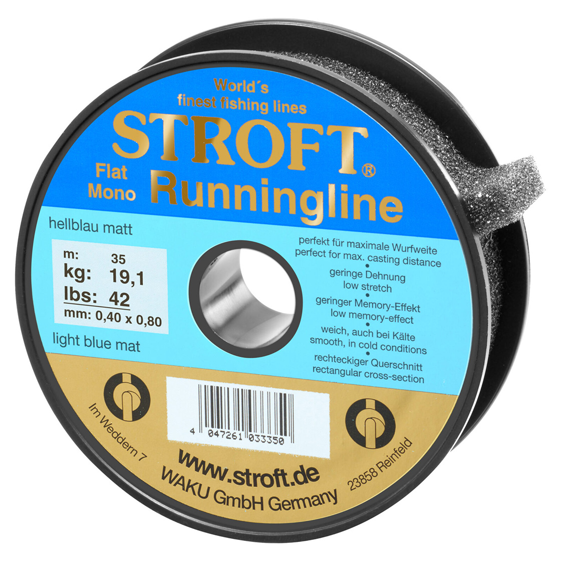 P-21523_Stroft_Runningline_42lbs 42 lbs: 0,40 x 0,80 mm