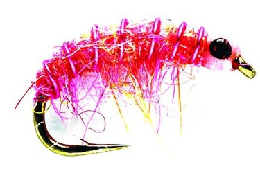 Fulling Mill Nymphe - Micro Shrimp pink