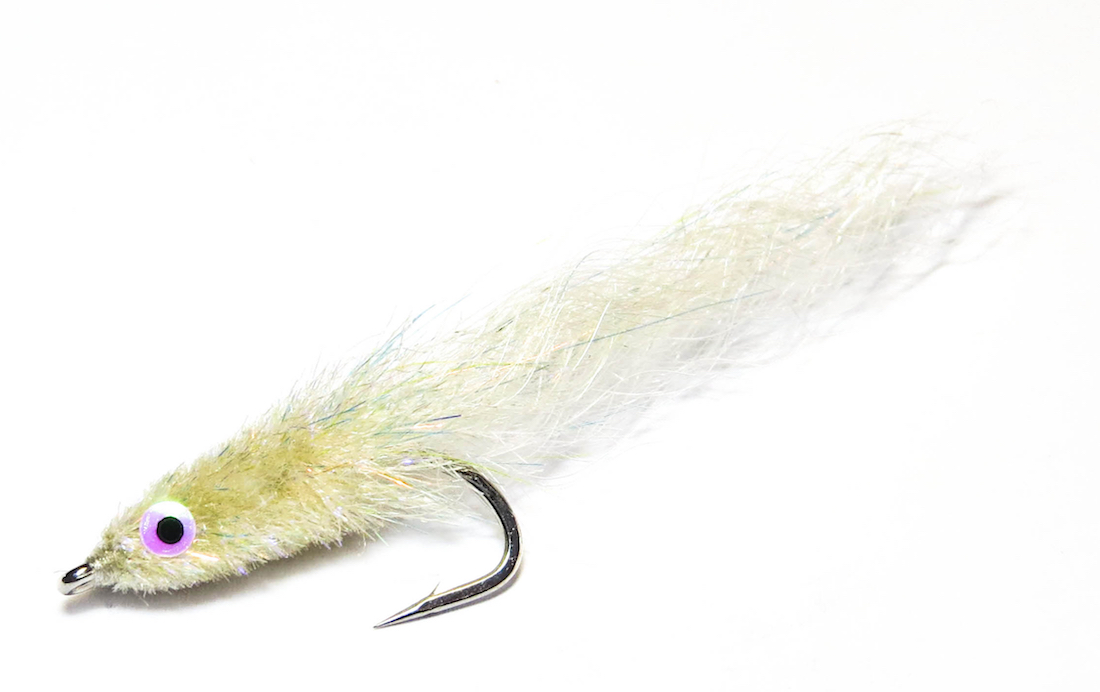 Fishient H2O Streamer - 3D Sprat shrimp & white