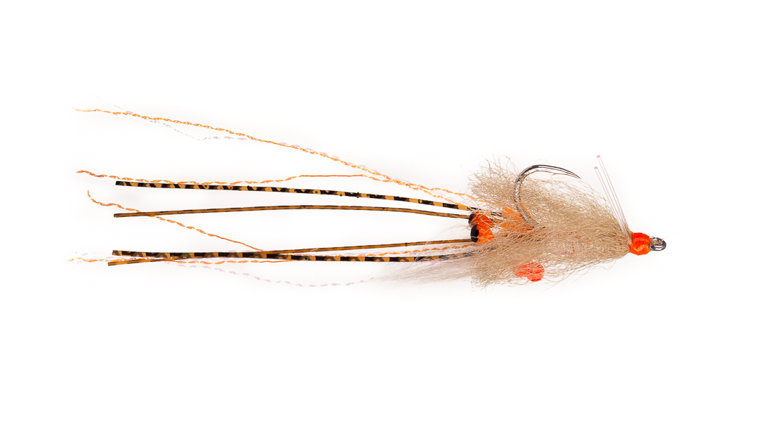 Fishient H2O Salzwasserfliege - Rolling Bead Spawning Shrimp tan