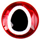 red & white