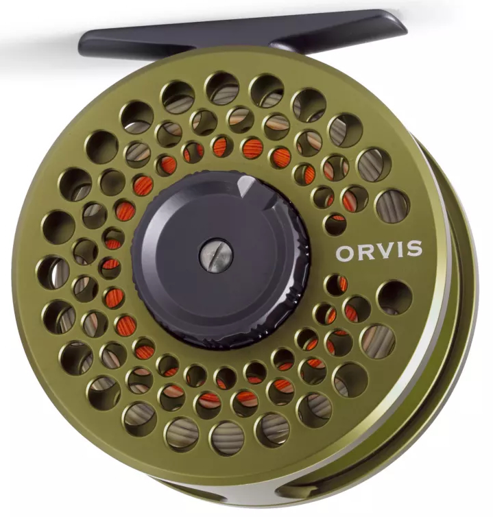 P-25088_Orvis_isc_Battenkill_Fliegenrolle_Matte_Olive_
