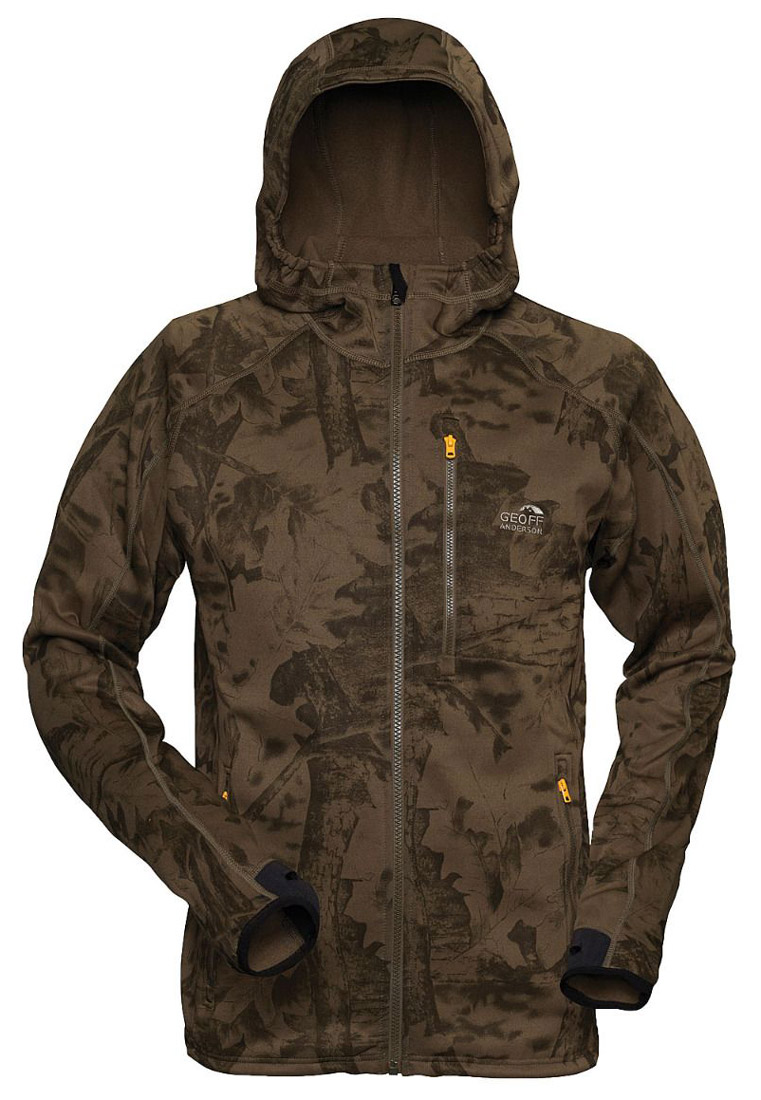 Geoff Anderson Hoodie 3 Jacke grün leaf