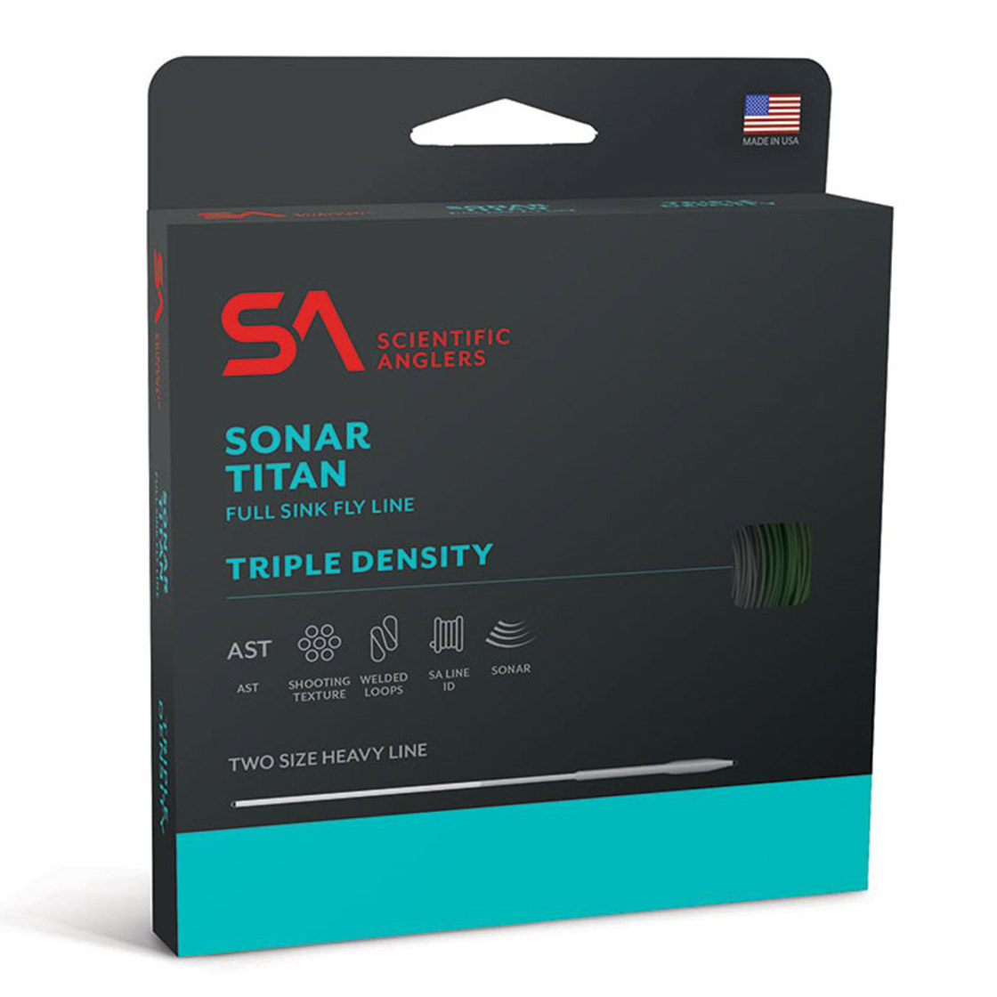 Scientific Anglers Sonar Titan Triple Density Fliegenschnur S3/S5/S7
