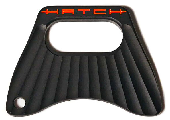 Hatch Fish Tail Bottle Opener Flaschenöffner Schlüsselanhänger black