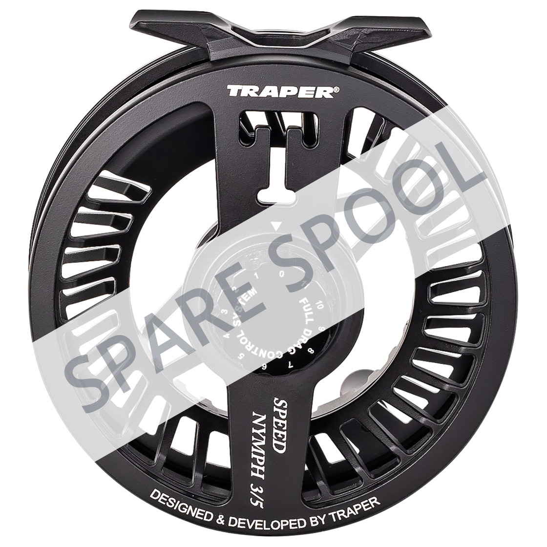 Traper Speed Nymph  # 3 - 5 Ersatzspule Black