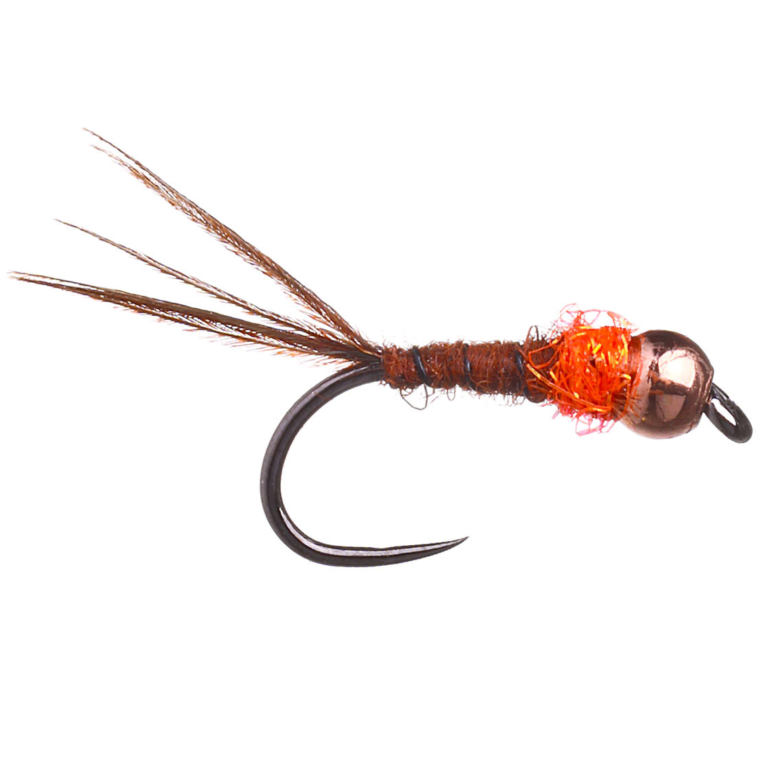 adh-fishing Nymphe - Hotspot Orange