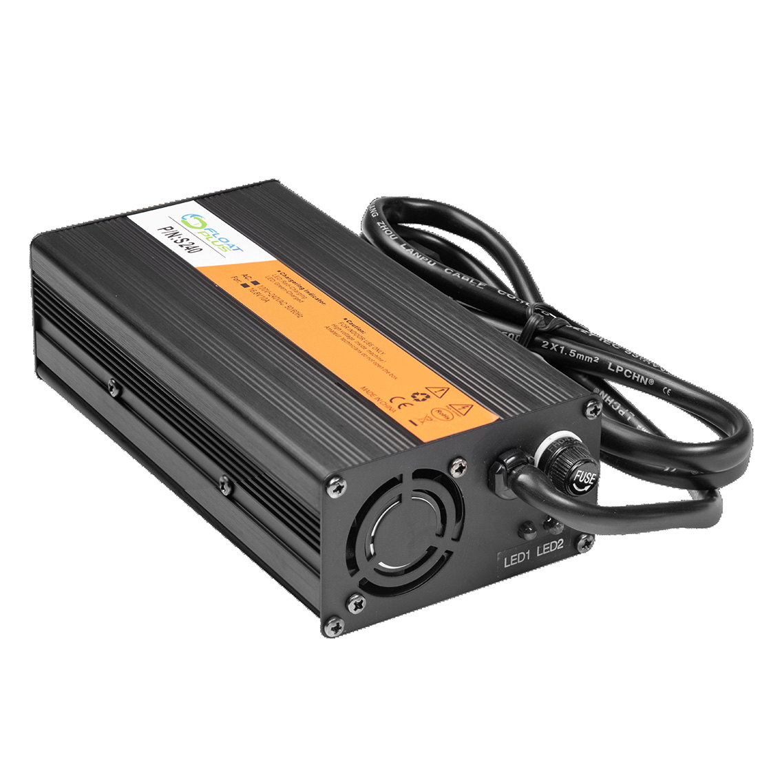 Float Plus Ladegerät Aluminium 16V 10 amp