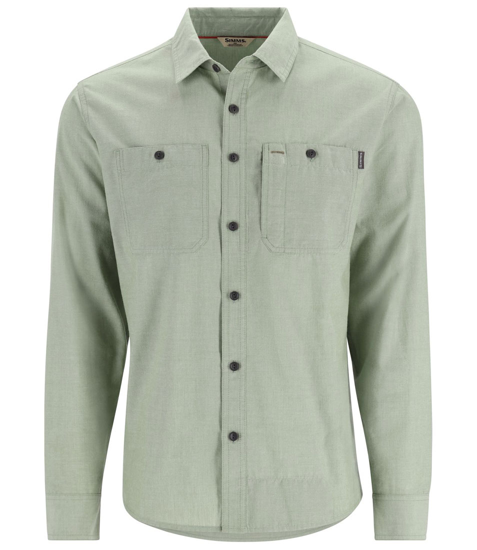 Simms Cutbank Chambray Shirt Hemd field chambray