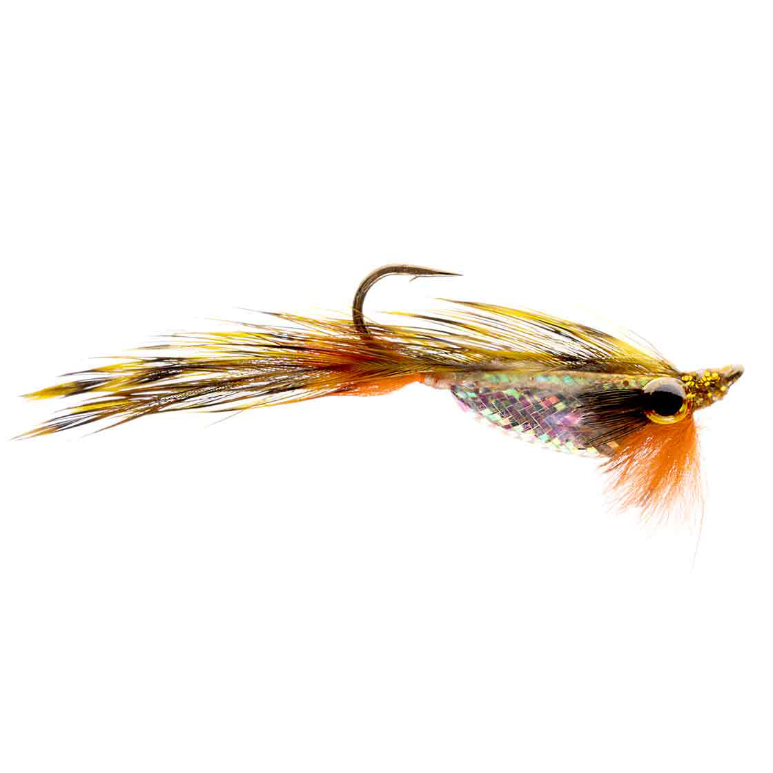 P-16353-Catchy-Flies-Strreamer-CF106-Shiner-tigered Catchy Flies Streamer - CF106 Shiner Tigered