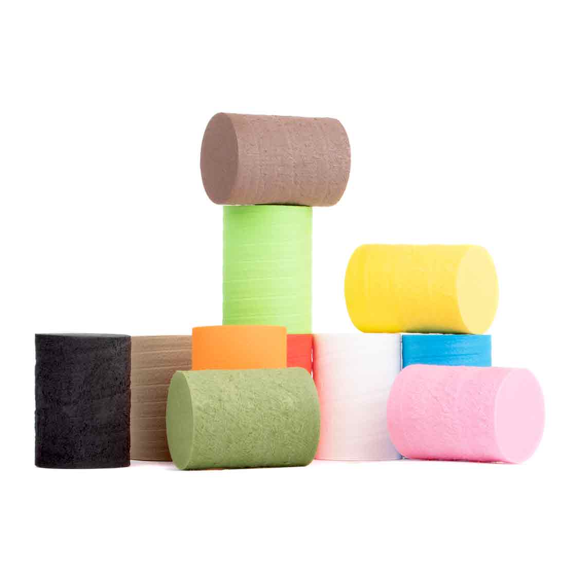 Wapsi Large Foam Cylinders für Popper, Diver und Big Flies sandable